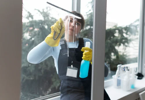 Nettoyage de vitres intérieures et extérieures à Sainte-Maure